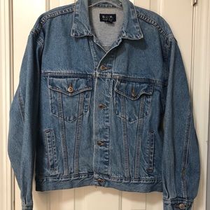 B.U.M. Equipment Blue Jean Jacket. Size M.